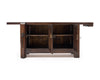 French Alps Chestnut Workbench, Circa 1850, Solid Wood