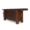 French Alps Chestnut Workbench, Circa 1850, Solid Wood