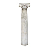 Impressive French Antique Concrete Ionic Column, Circa 1920