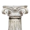 Impressive French Antique Concrete Ionic Column, Circa 1920