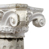 Impressive French Antique Concrete Ionic Column, Circa 1920