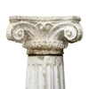 French Antique Concrete Ionic Column, Impressive, Circa 1920