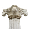 French Antique Concrete Ionic Column, Impressive, Circa 1920