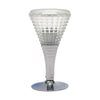 Italian Modernist Floor Lamp, Chrome and Glass, Circa 1970