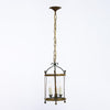 Brass and Glass, French Vintage Lantern, Circa 1930