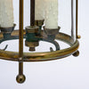 Brass and Glass, French Vintage Lantern, Circa 1930