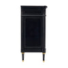 Antique French Louis XVI Buffet, Ebonized, Circa 1910
