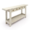 Painted French Chestnut Worktable, Console, Circa 1930