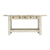 Painted French Chestnut Worktable, Console, Circa 1930