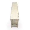 Painted French Chestnut Worktable, Console, Circa 1930