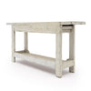Painted French Chestnut Worktable, Console, Circa 1930