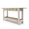 Painted French Chestnut Worktable, Console, Circa 1930