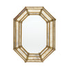 Venetian Antique Mirror, Pareclose, Italian, Circa 1880