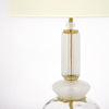 Venetian Glass Modernist Pair of Lamps, Murano, Italy