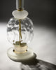Venetian Glass Modernist Pair of Lamps, Murano, Italy
