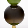 Venetian Blown Glass Lamps, Green, Murano, Italy, IN STOCK