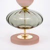 Elegant Pink Venetian Glass Modernist Lamps, Murano, Italy, IN STOCK