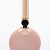 Elegant Pink Venetian Glass Modernist Lamps, Murano, Italy, IN STOCK