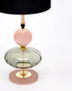 Elegant Pink Venetian Glass Modernist Lamps, Murano, Italy, IN STOCK
