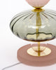 Elegant Pink Venetian Glass Modernist Lamps, Murano, Italy, IN STOCK