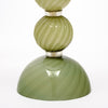 Venetian Glass, Classic Globe Lamps, Soft Green, Murano, Italy, IN STOCK