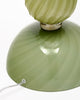 Venetian Glass, Classic Globe Lamps, Soft Green, Murano, Italy, IN STOCK