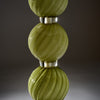 Venetian Glass, Classic Globe Lamps, Soft Green, Murano, Italy, IN STOCK