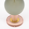 Modernist Pink and Gray Venetian Glass Lamps, Murano, Italy