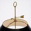 Large French Empire Style Bouillotte Lamp, Vintage Circa 1940
