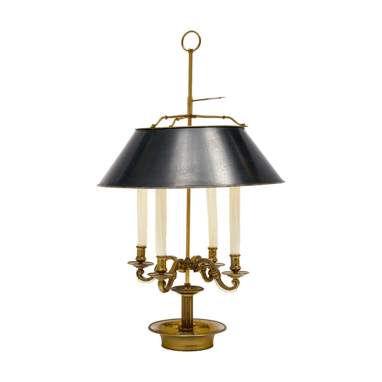 Empire Style, Large French Bouillotte Lamp, Vintage Circa 1940