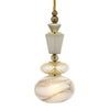 Venetian Glass Smoked Pendant Lights, Murano, Italy