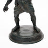 Bronze Antique Sculpture of Silenus with Egg