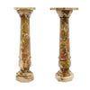 Antique Breccia Pontifica Marble Columns, Italian, Circa 1910