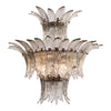 Venetian Glass, Cristal’s Antico Leaf Chandelier by Barovier, Murano, Italy, IN STOCK