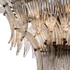 Venetian Glass, Cristal’s Antico Leaf Chandelier by Barovier, Murano, Italy, IN STOCK