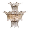 Venetian Glass, Cristal’s Antico Leaf Chandelier by Barovier, Murano, Italy, IN STOCK