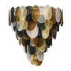 Organic Venetian Glass Chandelier in Earth Hues, Murano, Italy, IN STOCK