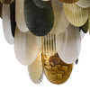 Organic Venetian Glass Chandelier in Earth Hues, Murano, Italy, IN STOCK