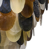 Organic Venetian Glass Chandelier in Earth Hues, Murano, Italy, IN STOCK