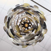 Organic Venetian Glass Chandelier in Earth Hues, Murano, Italy, IN STOCK