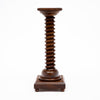French Art Deco Period Walnut Wine Screw Pedestal, Circa 1920