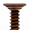 French Art Deco Period Walnut Wine Screw Pedestal, Circa 1920