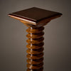 French Art Deco Period Walnut Wine Screw Pedestal, Circa 1920