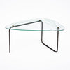 Period Mid-Century Modern Etched Glass Coffee Table, Circa 1970