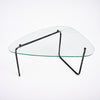 Period Mid-Century Modern Etched Glass Coffee Table, Circa 1970