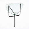 Period Mid-Century Modern Etched Glass Coffee Table, Circa 1970
