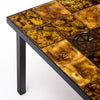French Ceramic Tiled Coffee Table from Vallauris