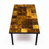 French Ceramic Tiled Coffee Table from Vallauris