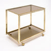 Italian Modernist Bar Cart by Romeo Rega, Circa 1970
