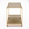 Italian Modernist Bar Cart by Romeo Rega, Circa 1970